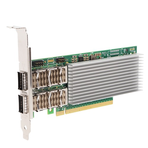 Gigabit Network Card 100G Sfp28 Fiber Optic Nic Pcie 4.0X16 E810 Original AM - Afbeelding 19 van 23