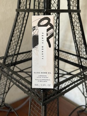 FENTY BEAUTY GLOSS BOMB OIL LUMINIZING LIP OIL N'GLOSS 02 MISS JELLYFISH 0.3 OZ