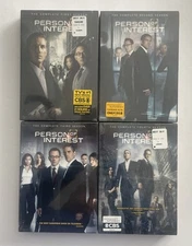 Person of Interest Seasons 1-4 DVD Box Sets Brand New Factory Sealed