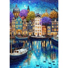 Colorful Landscape 1000 Piece Jigsaw Puzzle for Adults 27.5 x 19.7 Inch