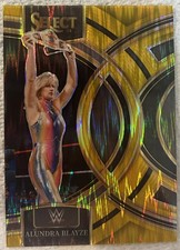 Alundra Blayze Gold Flash Prizm /10 Panini WWE 2024 Select 