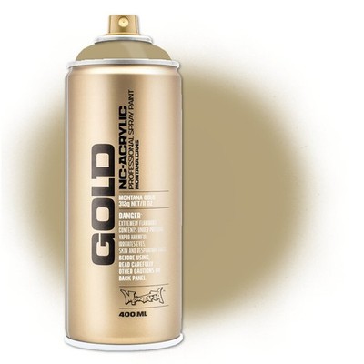 (14,88 /L) Montana Gold Serie Sprühfarbe M3010 gold matt, 400 ml Sprühdose