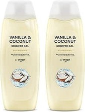 By Amazon Vanilla & Coconut Shower Gel, 2 x 500ml 4.10 per litre