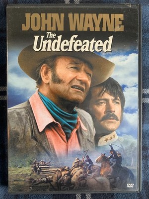 THE UNDEFEATED (DVD 1969) John Wayne Rock Hudson BILINGUE w/Insert