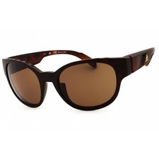 Adidas Unisex Sunglasses Dark Havana Sport Wraparound Full Rim Frame SP0009 52E