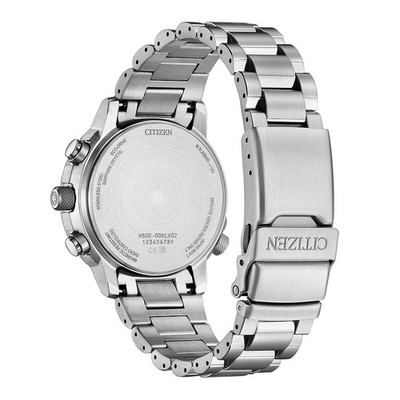 Citizen Men's Sky Perpetual Chronograph Silver Eco-Drive Watch