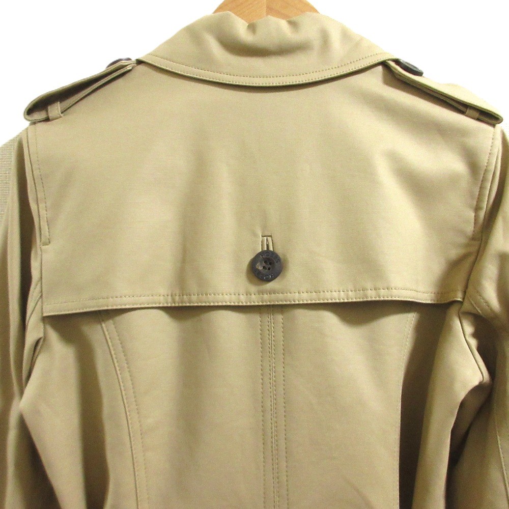 HOBBS LONDON Saskia Trench Coat, Size 6, Beige Women USED image 8
