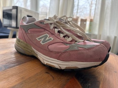 New Balance 993 Made in USA Pink Gray Womens 9.5 (26cm) BCA Y2K | eBay