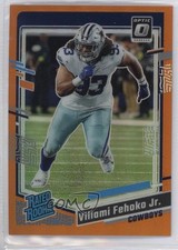 2023 Panini Donruss Optic Rated Rookie Orange Prizm /249 Viliami Fehoko Jr 14md