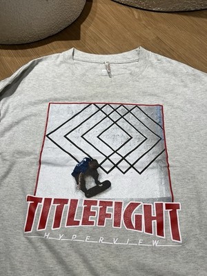 Title fight Hyperview Kingston PA midwest emo Hardcore  tee