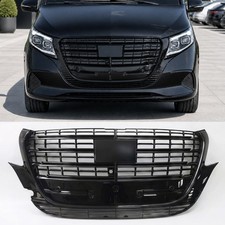für Mercedes Vito V-Klasse W448 W447 LCI 24- Exclusive Look Kühlergrill Schwarz für Mercedes Vito V-Klasse W448 W447 LCI 24- Exclusive Look Kühlergrill Schwarz