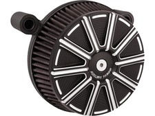 Arlen Ness Moto 10-Gauge Big Sucker Stage 1 Air Cleaner Cover Black Anodized
