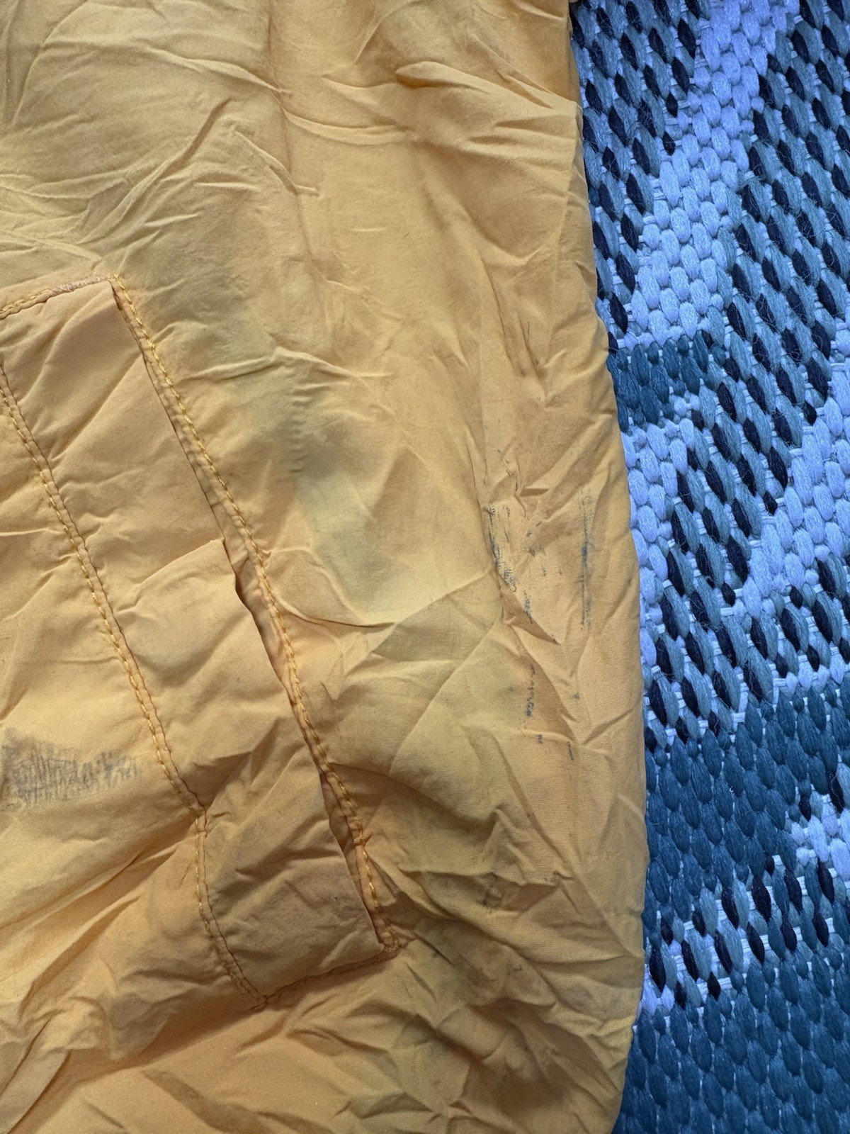 Genuine Tommy Hilfinger Jacket Size XS Yellow Hooded Excellent image 5
