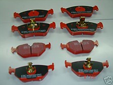 BMW 318 320 325 323 E46 BAKE PADS EBC RED STUFF FRONT REAR BRAKE PADS