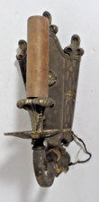 wall sconce light brass vintage