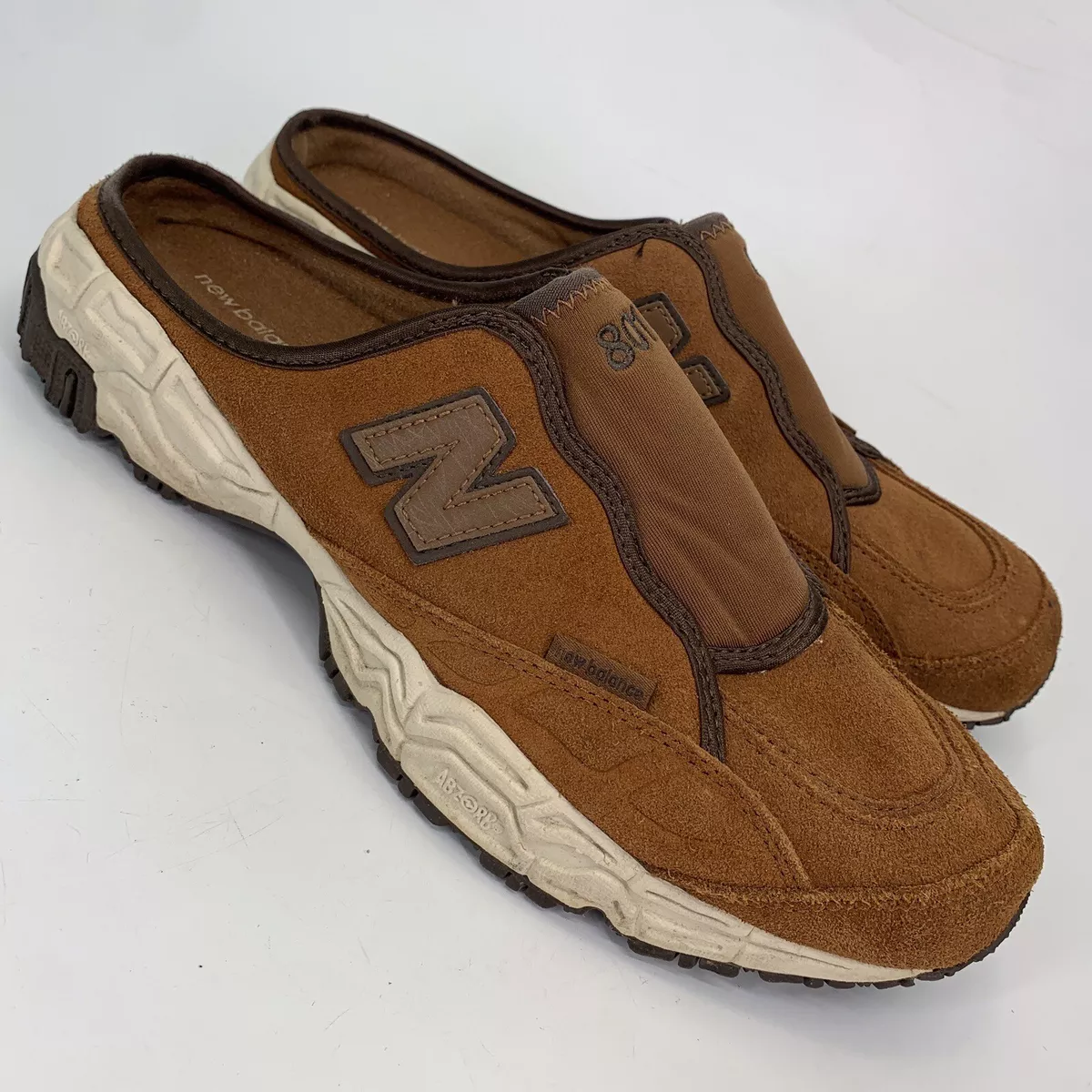 New Balance 801 Men s Size 10.5 D Slip On All Terrain Brown Suede