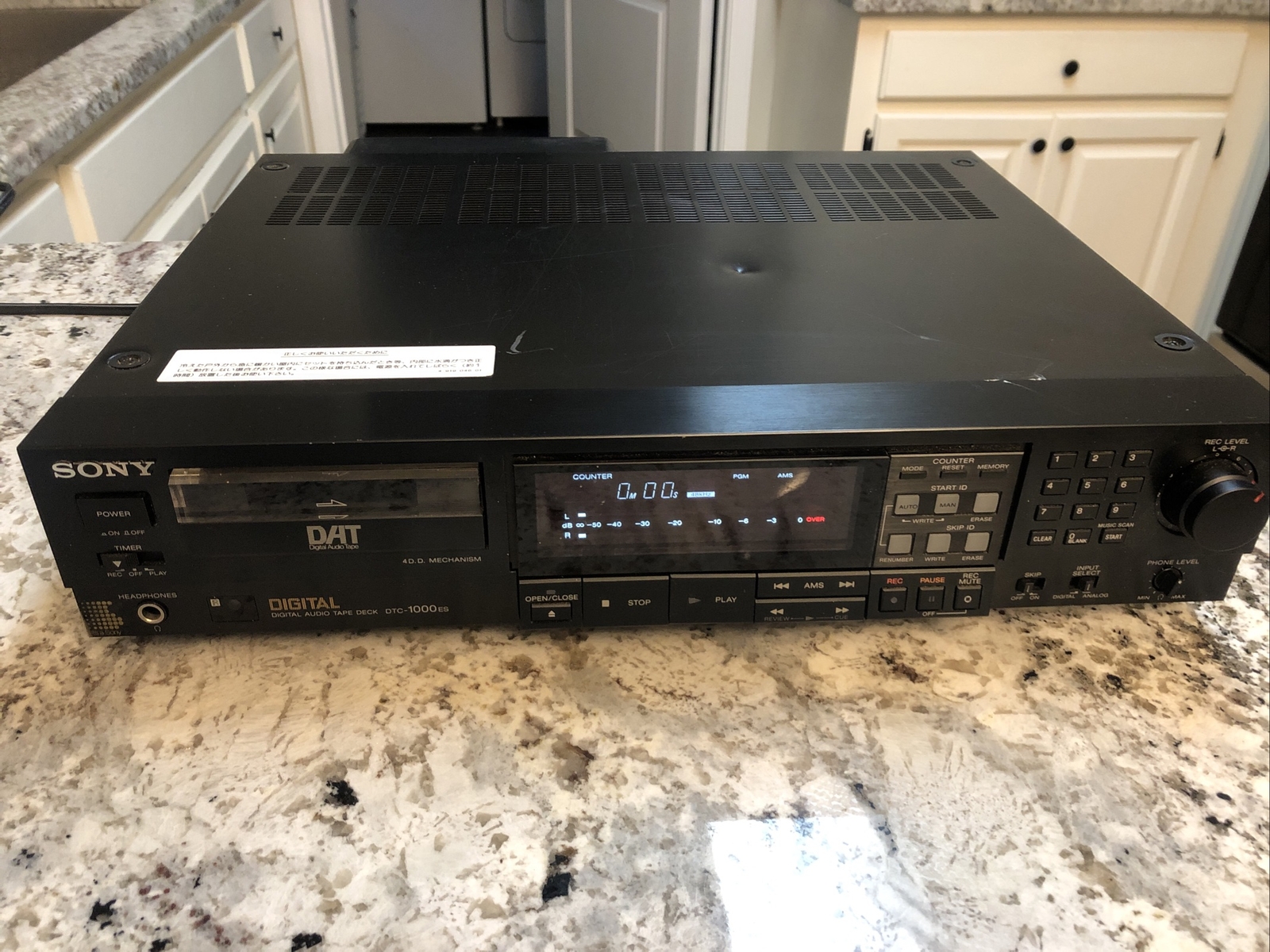 111T42□SONY DATデッキ DTC-1000ES□