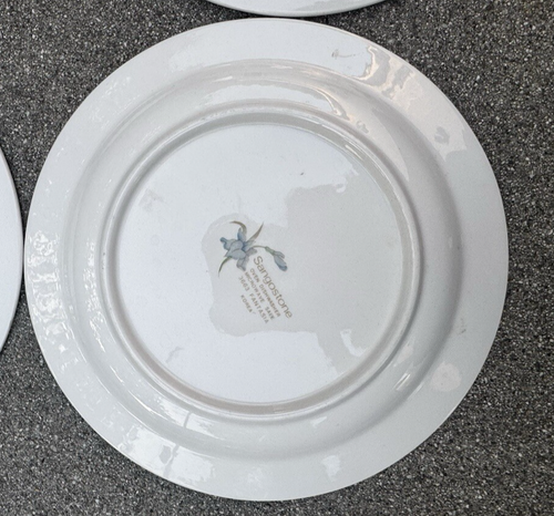 Sangostone Fantasia #3663 Set Of 4 BREAD/SALAD PLATES-7 1/2” - Picture 14 of 15