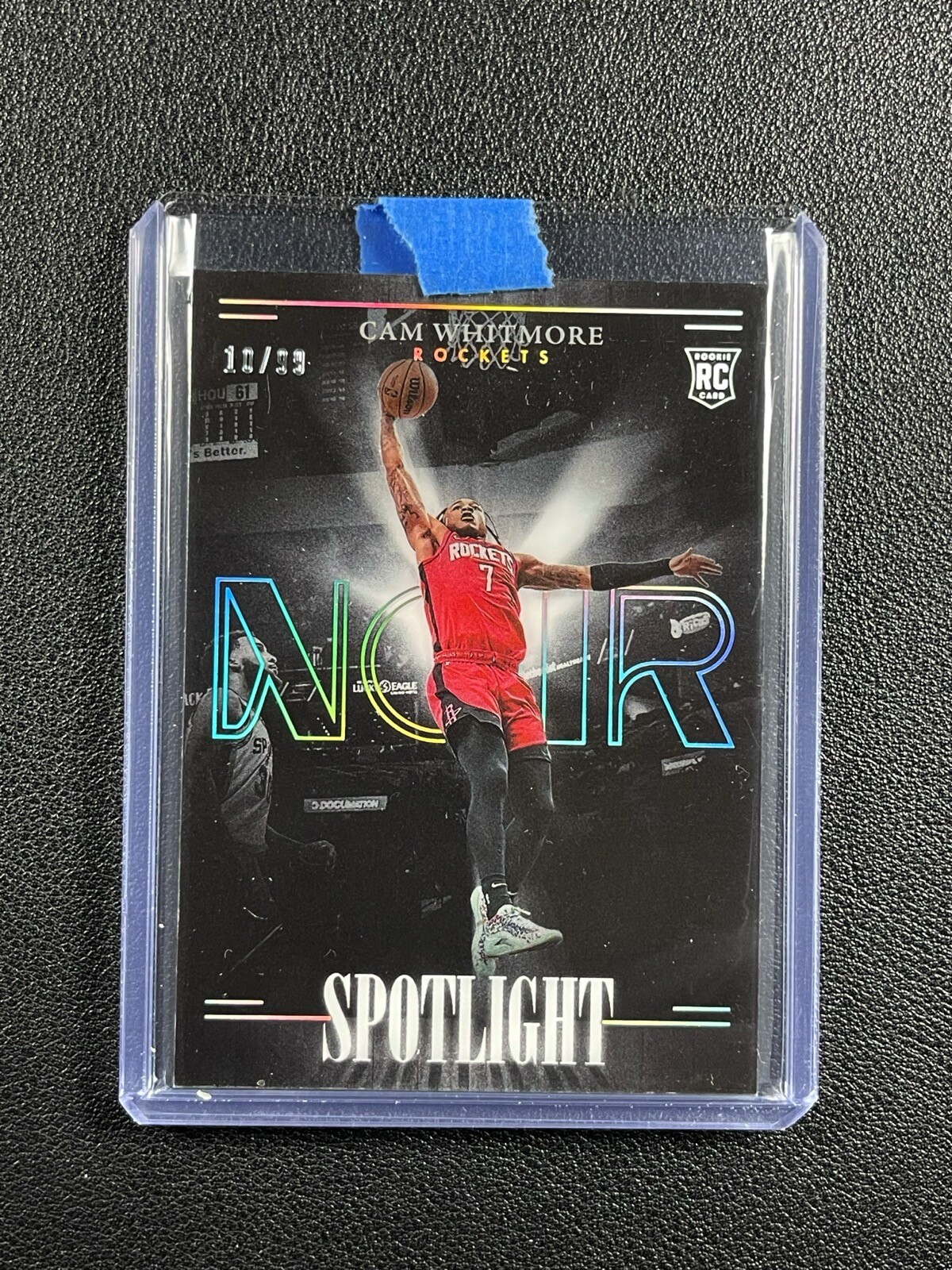 CAM WHITMORE 2023-24 PANINI NOIR #12 SPOTLIGHT ROOKIE RC 10/99