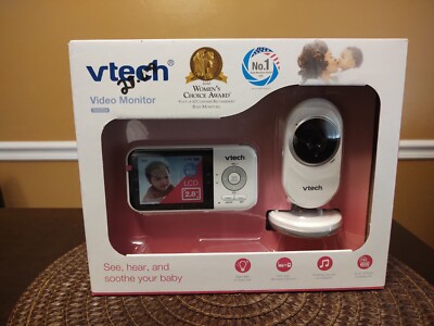 NEW VTech Video Baby Monitor Fixed Camera VM3254 Two-way Talk Back  Intercom