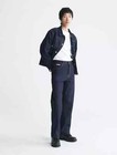 Calvin Klein CK Men's Raw Selvedge Denim Relaxed Vintage Straight Jeans NEW 34 — photo 3