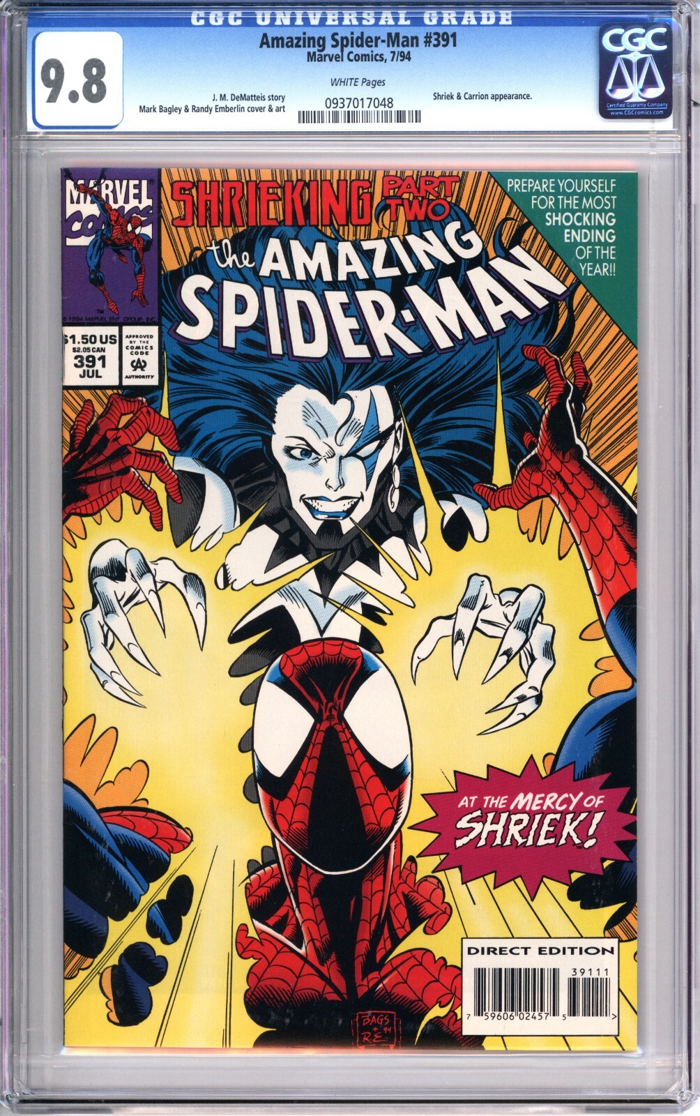Amazing Spider-Man #391 Value - GoCollect