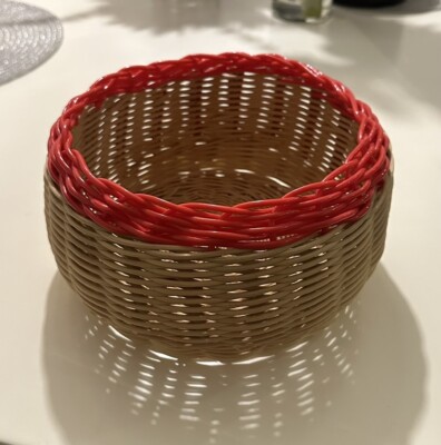 APS Runder Flechtkorb COVE - Braun, 20cm Durchmesser, Brötchenkorb