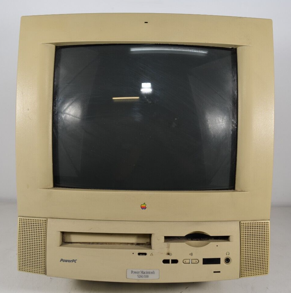 Vintage Apple Power Macintosh 5260/100 M3457 *FOR PARTS* | eBay