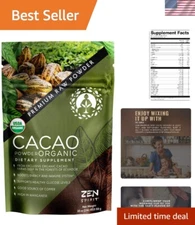 Nutrient-Rich Cacao Powder - 1 Pound - Ideal for Smoothies & Chocolate Recipes