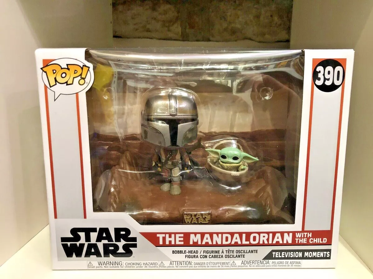 Mandalorian with 2024 child funko pop