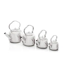 Petromax Stainless Steel Teakettle for Campfire or Kitchen