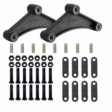 Trailer Axle Shackle Kit - Complete 3500lb for Double Eye Springs & Suspension