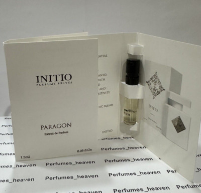 2x Initio Parfums Prives Paragon 0.05 oz 1.5 ml Extrait De Parfum Spray Vial 2pc