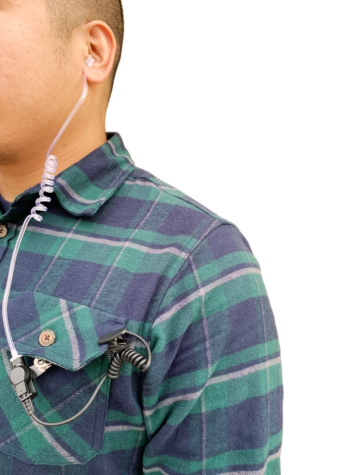 Listen-Only 3.5mm Surveillance Earpiece Coil Tube for Two-way Radios (3 Pack) - Image 4 of 4