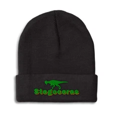 Beanies for Men Stegoceras Winter Hats for Women Acrylic Skull Cap 1 Size