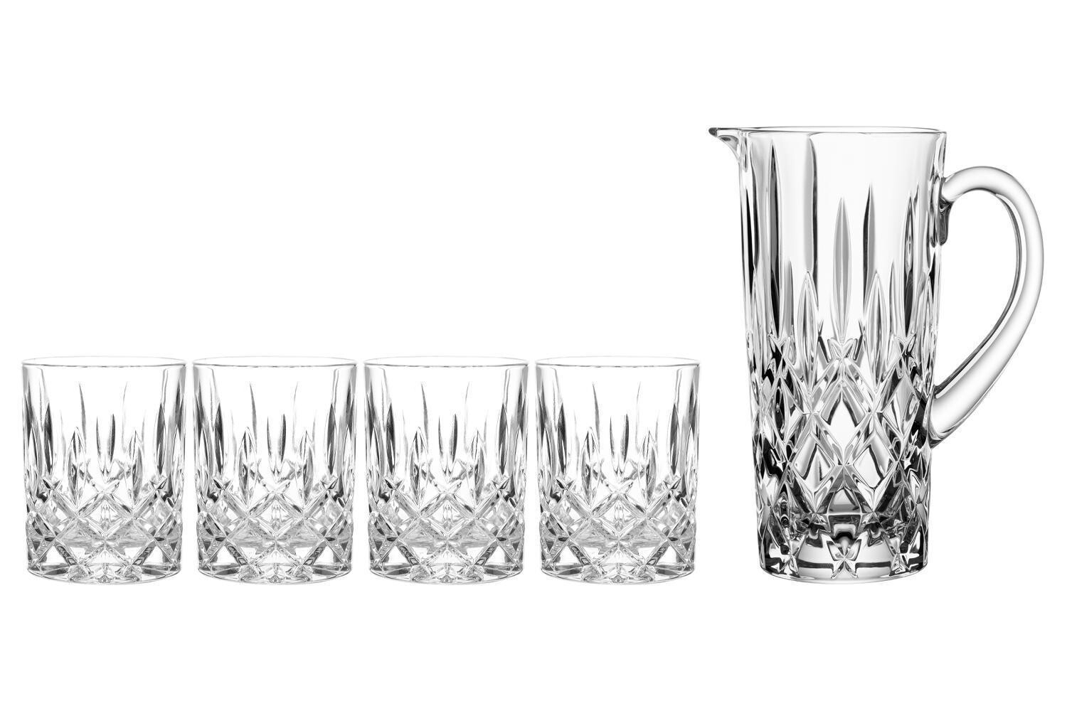 Nachtmann NOBLESSE Trinkgläser Set 5-teilig Trinkglas Krug Kristallglas