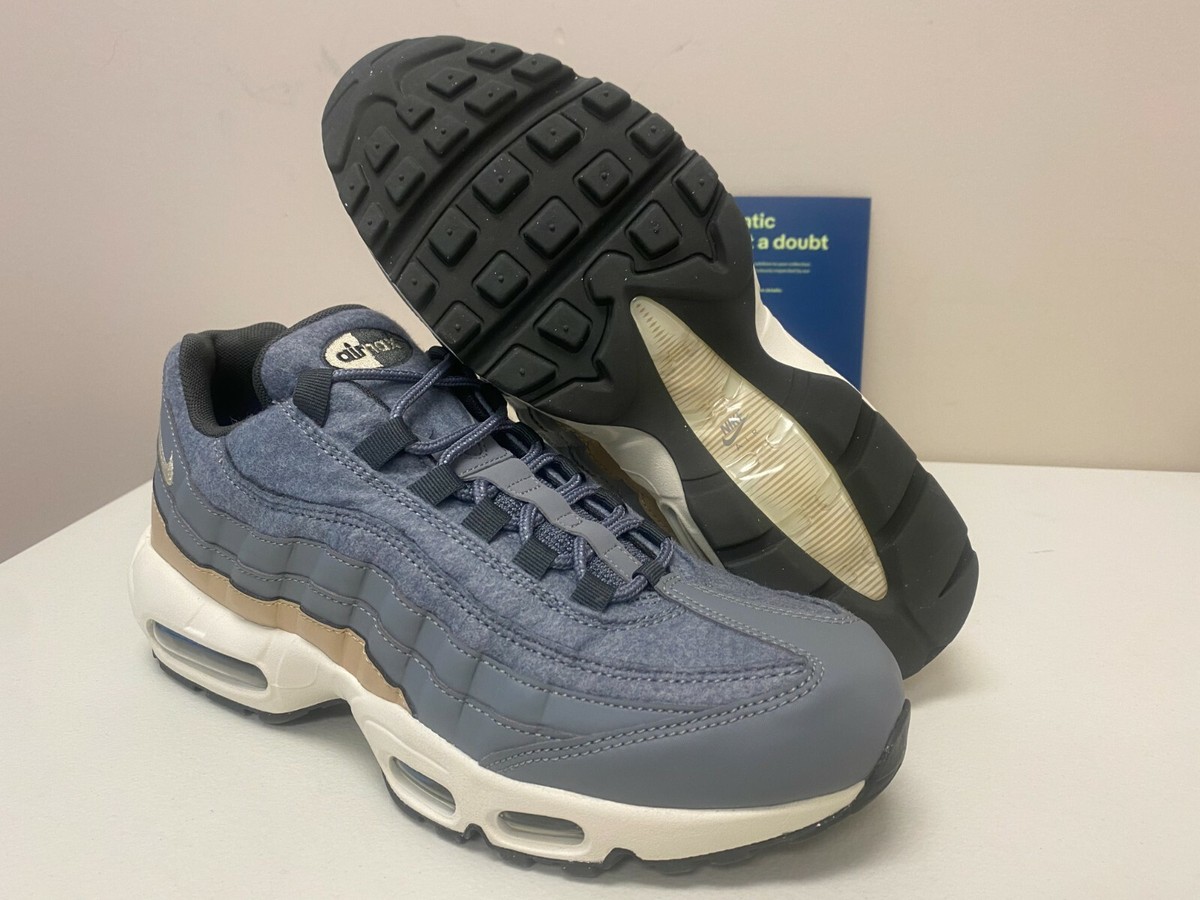 Size 8 - Nike Air Max 95 Premium Wool Grey for sale online  display picture 1
