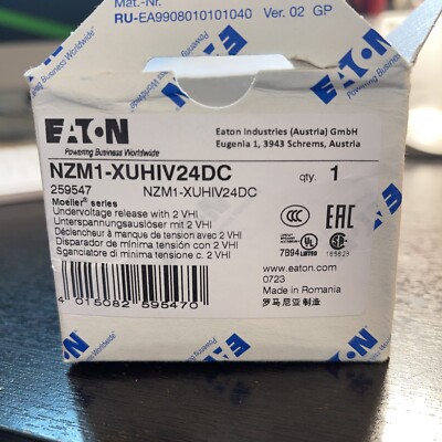 UNDER VOLTAGE. TRIP NZM1-XUHIV24DC.