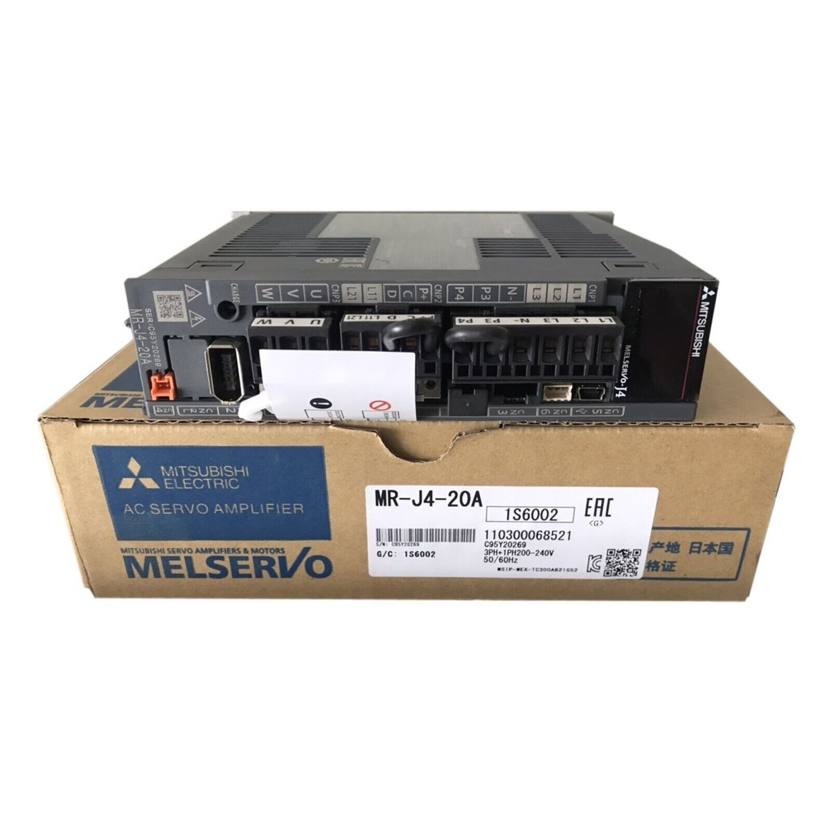 MR-J4-20A 1PCS NEW MITSUBISHI SERVO DRIVE MR-J4-20A 628243300109| eBay