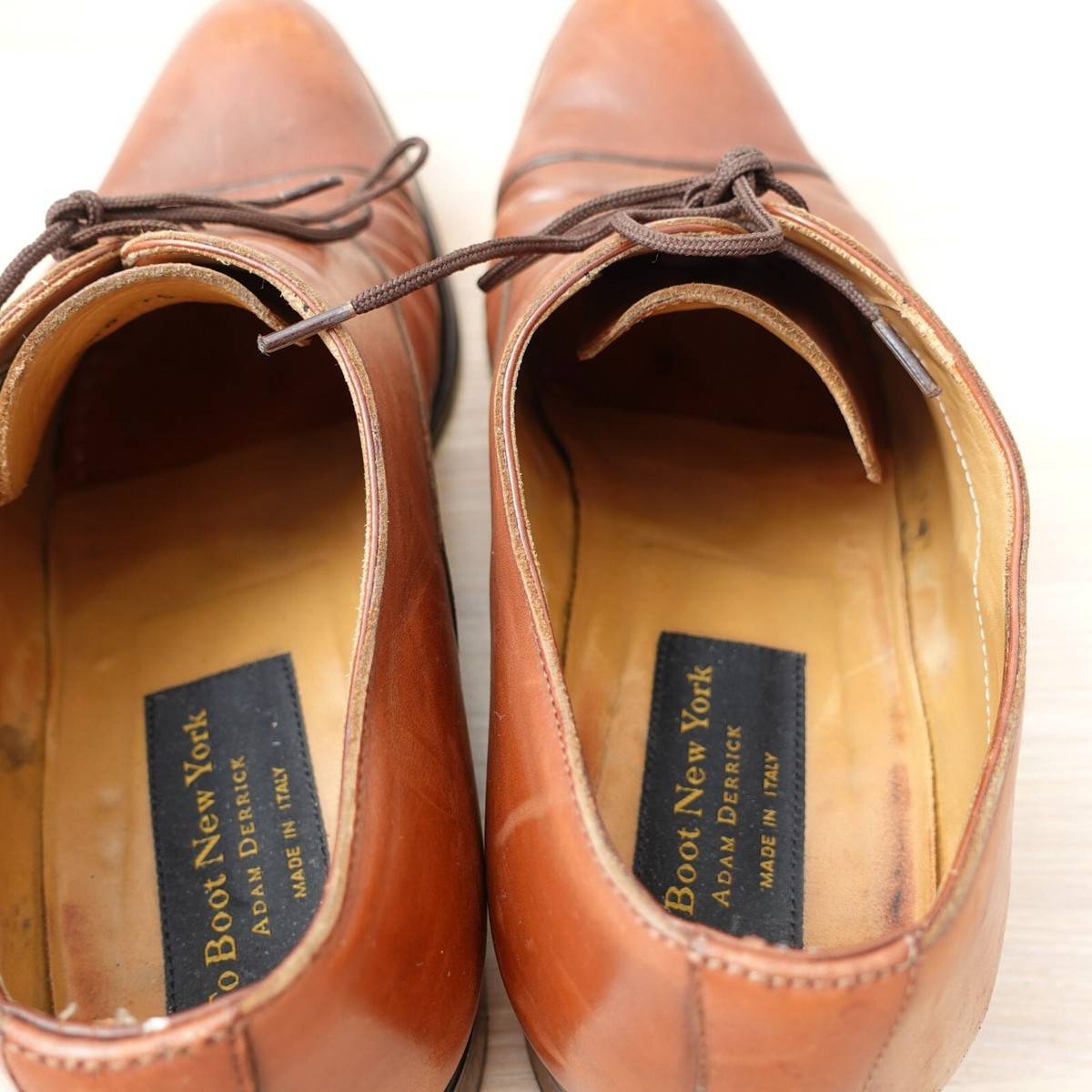 To Boot New York Shoes Mens 10 Brown Dress Leather Lace Up  display picture 3
