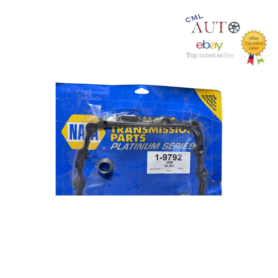 NAPA Automatic Transmission Filter Kit Rubber Coated Metal OE Style - Platinum - Image 2 of 4