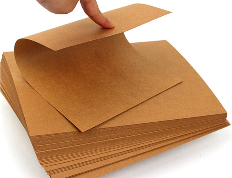 A4 Brown Kraft Paper DIY Handmake Card Board Craft Making Thick Paperboard  DIY