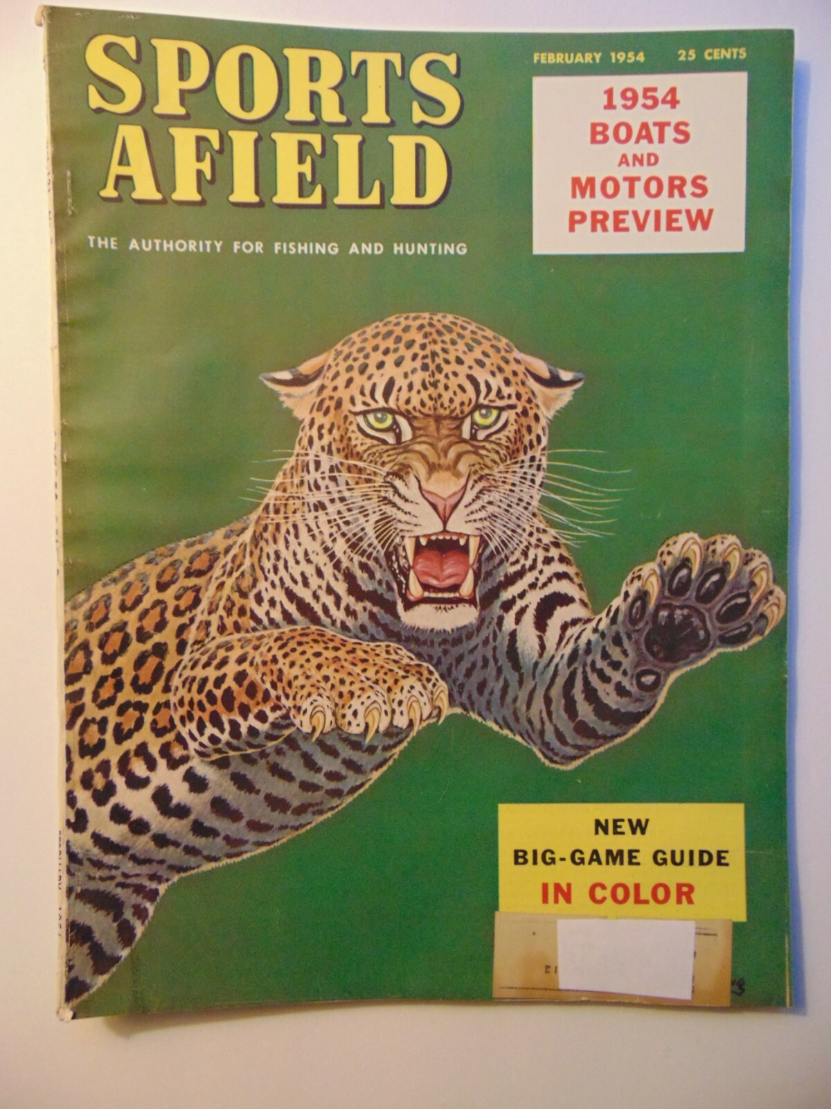 SPORTS AFIELD Feb 1954 Boats and Motors