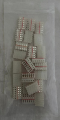 Lot of 25 MOLEX 09-06-1060 Header Cable Connector Housing 6 Position Contacts