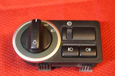 Range Rover Headlight Controls 2003-2005 LAND RANGE ROVER HEADLIGHT FOGLIGHT CONTROL SWITCH BUTTON OEM ...