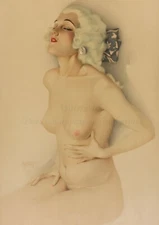 ALBERTO VARGAS Art Poster or Premium Canvas Print "Vargas Girl" #21