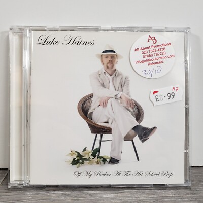 LUKE HAINES OFF MY ROCKER... 2006 DEGENERATE CD U.K. PRESS DM001CD 10 TRACKS