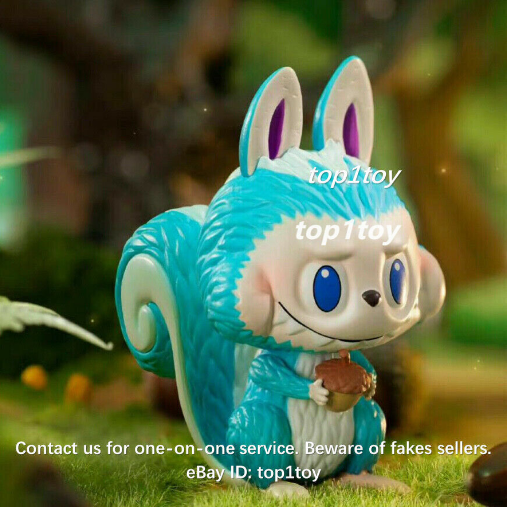 POP MART x HOW2WORK Labubu The Monsters Animals Squirrel POP MART x HOW2WORK Labubu The Monsters Animals Squirrel