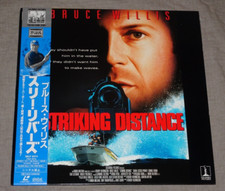 Striking Distance 1993 SRLP-5074 - Bruce Willis movie Laserdisc japan w/obi