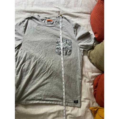 Jack Spade Print Pocket T-shirt Heather Gray Men's Size M - 第 6/6 張圖片